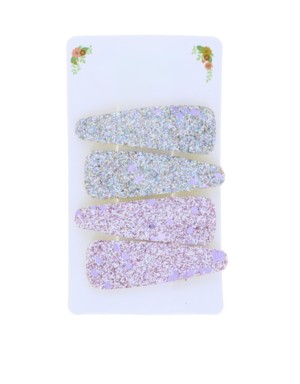 Lot de 4 barrettes strass