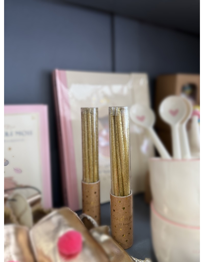 Lot de bougies paillettes