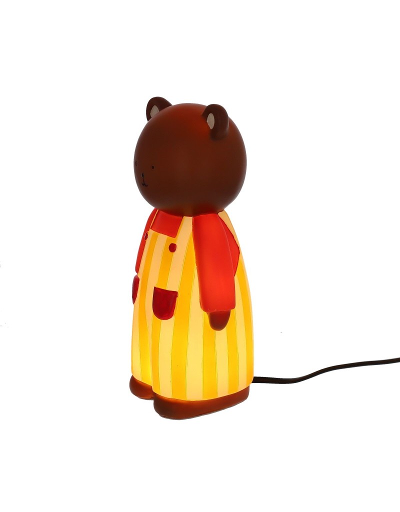 Lampe ours bleu