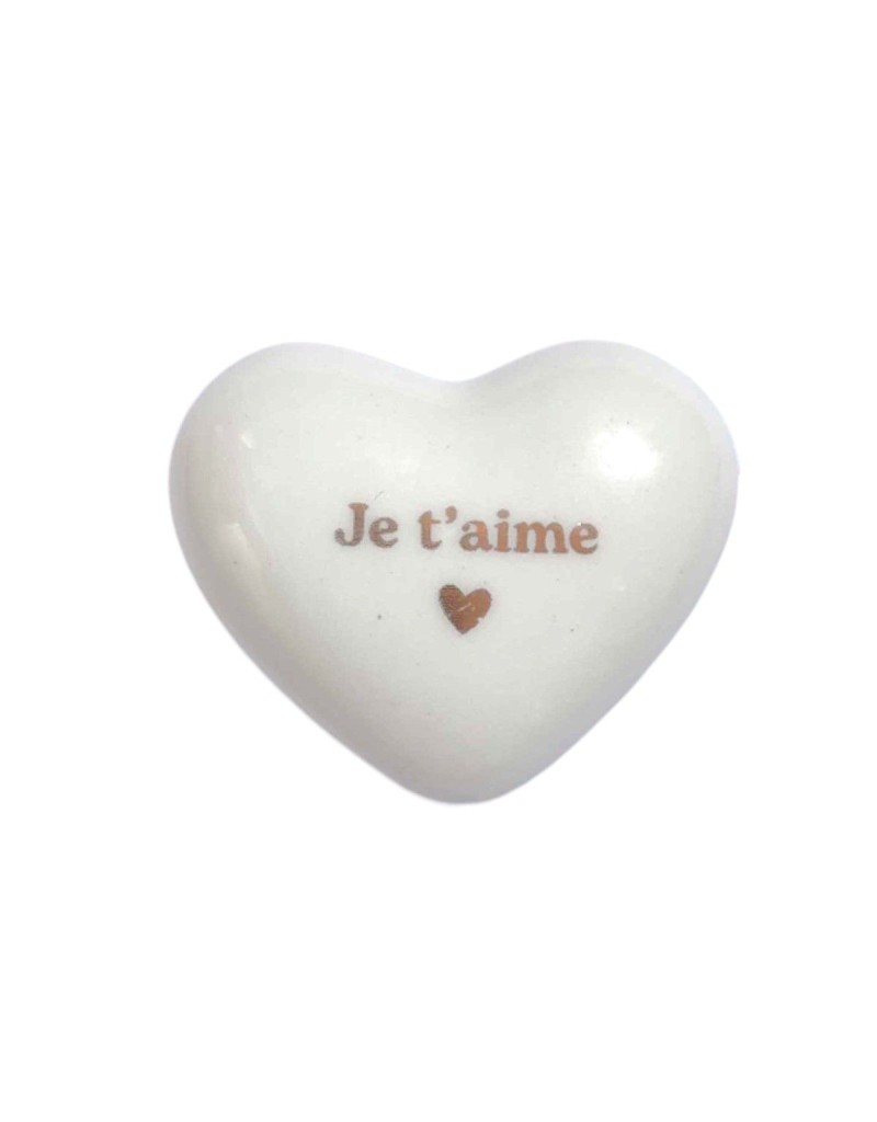 Cœur céramique "Je t'aime" Cœur céramique "Je t'aime"